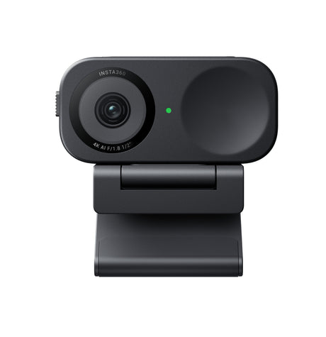 Insta360 Link 2C 4K AI Webcam with AI Auto Framing 1/2" Sensor AI Noise Reduction Graphite Black LINK2C01