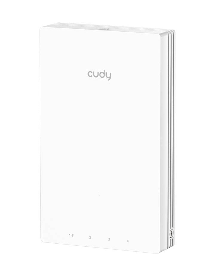 Cudy Access Point Wall-Plate AC1200 Dual Band Wi-Fi 5 4 x LAN AP1300 Wall