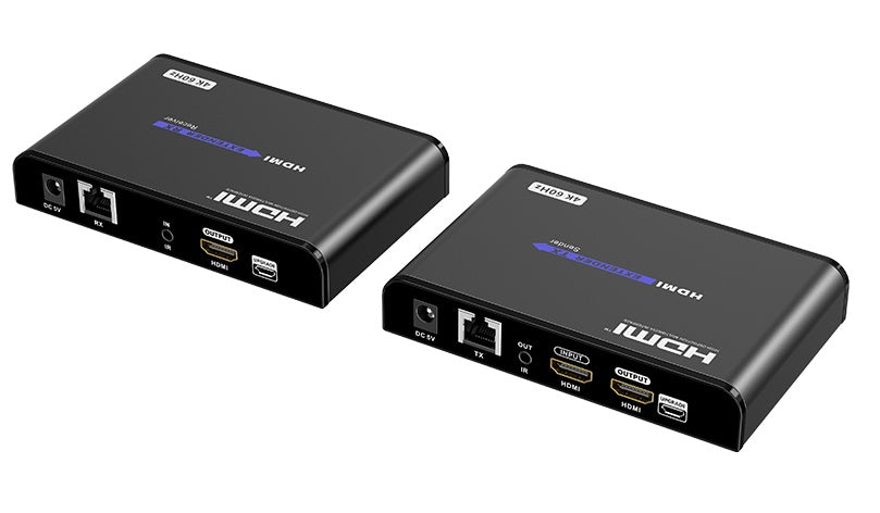 Lenkeng HDMI Extender over IP 4K60Hz 120m 1G IR Loop LKV483PRO