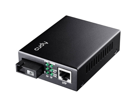 Cudy Fiber Media Converter Gigabit Side A TX1310nm RX1550nm SM 20Km SC MC100GSB-20A
