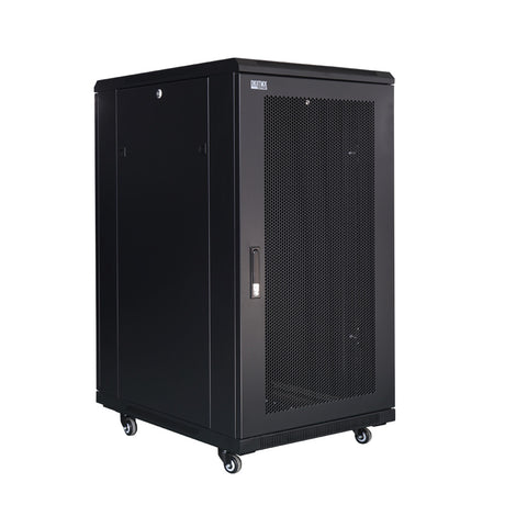 NETPRO 19'' Floor Cabinet 22U 80cm NP-C22U80P Perf.doors
