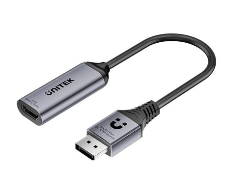 Unitek DisplayPort 1.4 to HDMI 2.1 Female Adaptor 8K60Hz V1617A