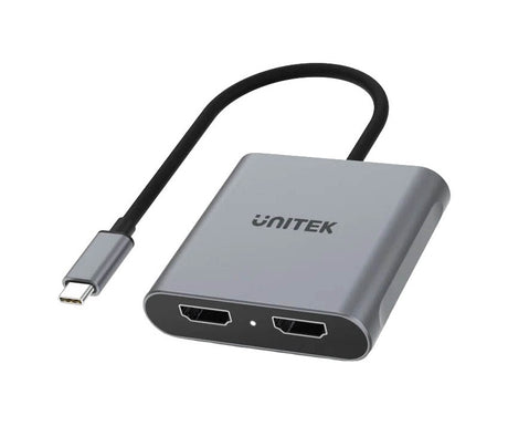 Unitek Converter USB-C To HDMI Dual 4K60Hz MST V1404B