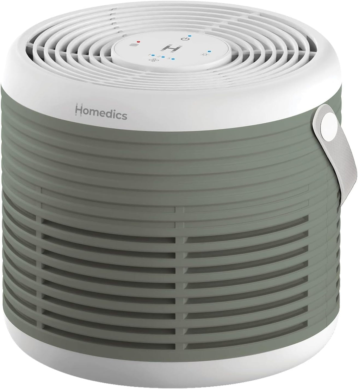 Homedics Air Purifier 3-in-1 Rechargeable WHISPER PURE COMFORT Green