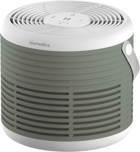 Homedics Air Purifier 3-in-1 Rechargeable WHISPER PURE COMFORT Green