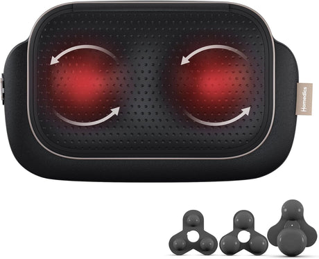 Homedics Massage Pillow Shiatsu, Heat, Gel & Rechargeable MODMASSAGE SP-1400H