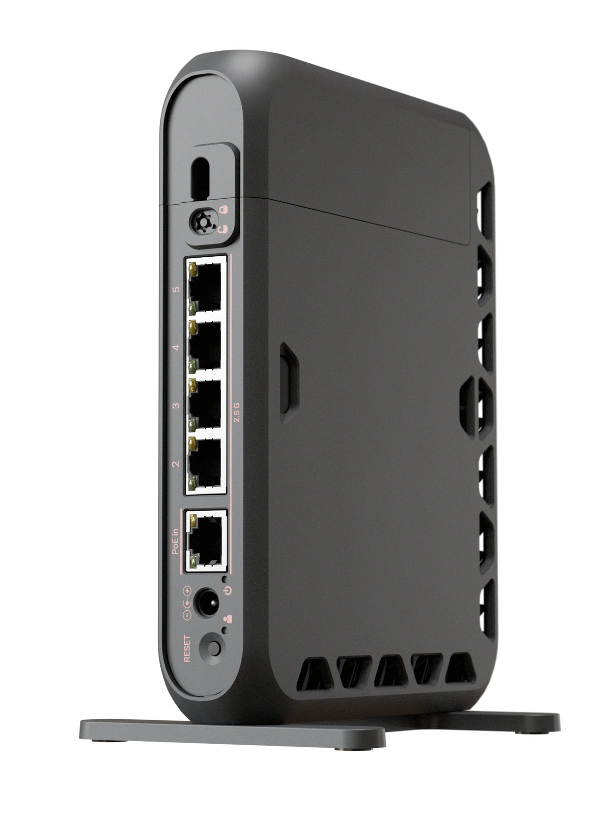 MikroTik Router Wi-Fi 7 hAP be³ Media 5x2.5GbE/PoE In/Matter RBMA53UG-HBEH