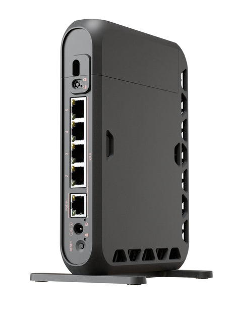 MikroTik Router Wi-Fi 7 hAP be³ Media 5x2.5GbE/PoE In/Matter RBMA53UG-HBEH