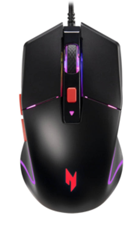 Acer Nitro Gaming Mouse Wired USB 7200-DPI RGB Black NMW100