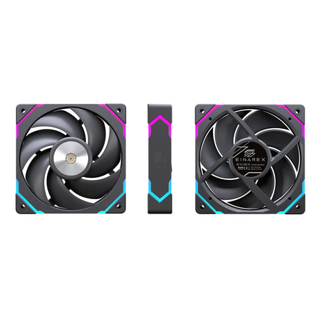 Einarex Gaming Fan ARGB 120 EX12A Black