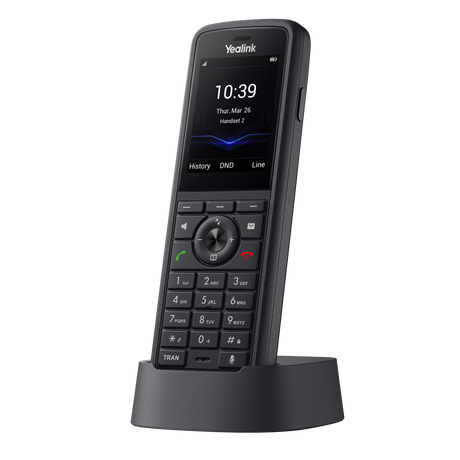 Yealink IP Phone Cordless DECT Handset 1.8" Rugged IP67 & Bluetooth without DECT Base W59R PRO