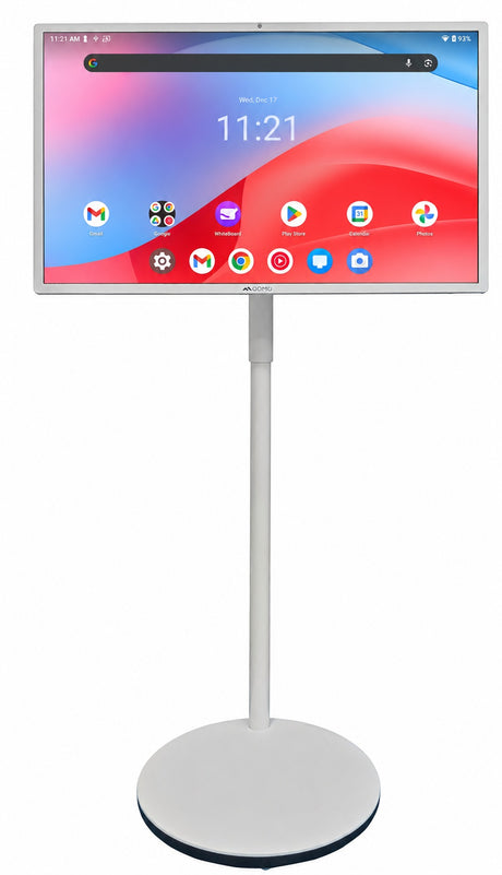 QOMO WanderBoard 32" Interactive Display 4K Android 14 EDLA Portable with Battery, Camera & Speakers QITWB32