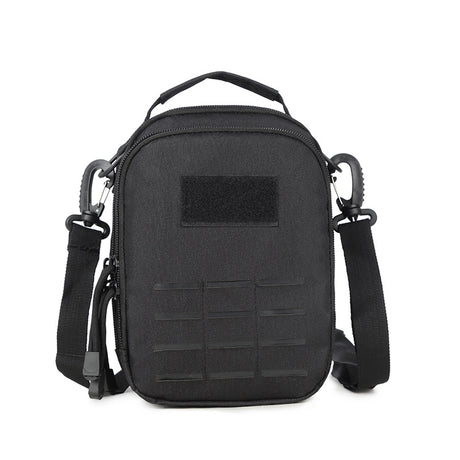 Pure Color Outdoor Small Bag with Punching Design
