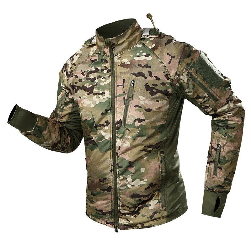 Waterproof Camouflage Jacket for Outdoor Activities