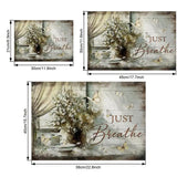 Canvas Poster of Floral Butterfly Art for Home Decor
