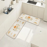 Elegant Floral Kitchen Mat - Adds Color to Your Home