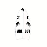Creative Waterproof Eyelash Print Makeup Bag for Women