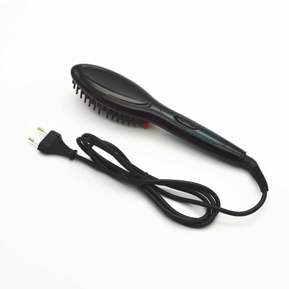 Hair Straightening Brush - Electric Styling Tool