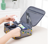 Portable Travel Makeup Bag and Toiletry Organizer
