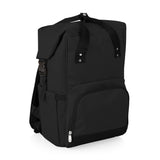 PICNIC TIME ONIVA - a Brand - OTG Roll-Top Cooler Backpack - Hiking Backpack Cooler - Soft Cooler Bag (Black)
