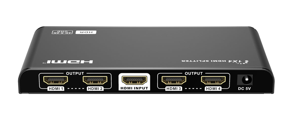Lenkeng HDMI Splitter 2.0 4K60Hz Scaler 1x4 LKV314HDR-V3.0