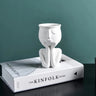 Nordic Style Portrait Art Planter for Home Decor