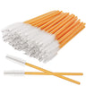 300 Pack Mascara Wands Disposable Eye Lash Eyebrow Brush Applicators for Eyelash Extensions Makeup Brush Tool Kits Gold/White