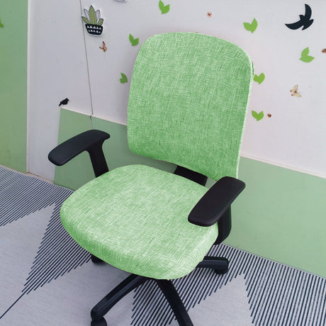 Simple Stretchable Office Chair Cover Set