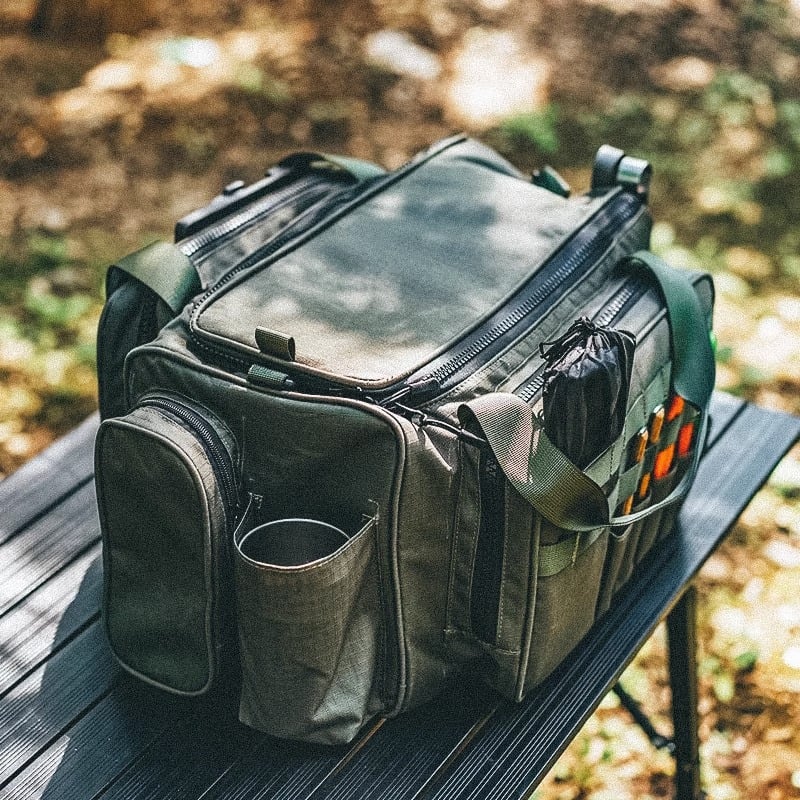 Portable Tactical Shoulder Bag for Camping Tableware