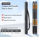 Shockproof Fishing Rod Bag with 7 Layer Gear Storage