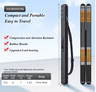 Shockproof Fishing Rod Bag with 7 Layer Gear Storage