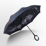 Reverse Umbrella for Car and Sun Protection