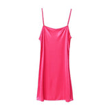 Thin Shoulder Strap Spring & Summer Dress Slip Petticoat
