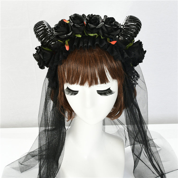 Handmade European Style Girl Headband Hair Accessory