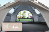 Winter Camping Tent for 5-8 People, Waterproof Set