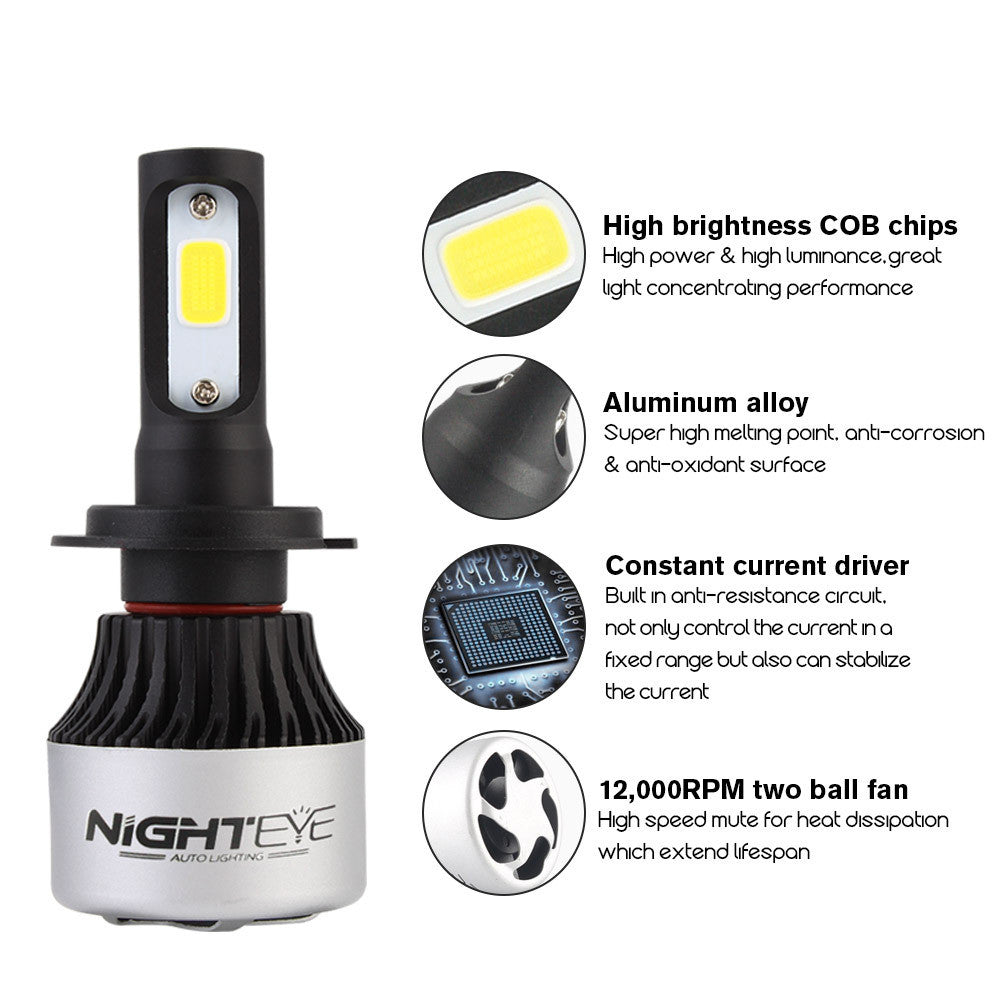 C6 Upgraded LED Car Headlights (Front Lights)