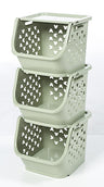Storage Rack for Kitchen Utensils and Baskets