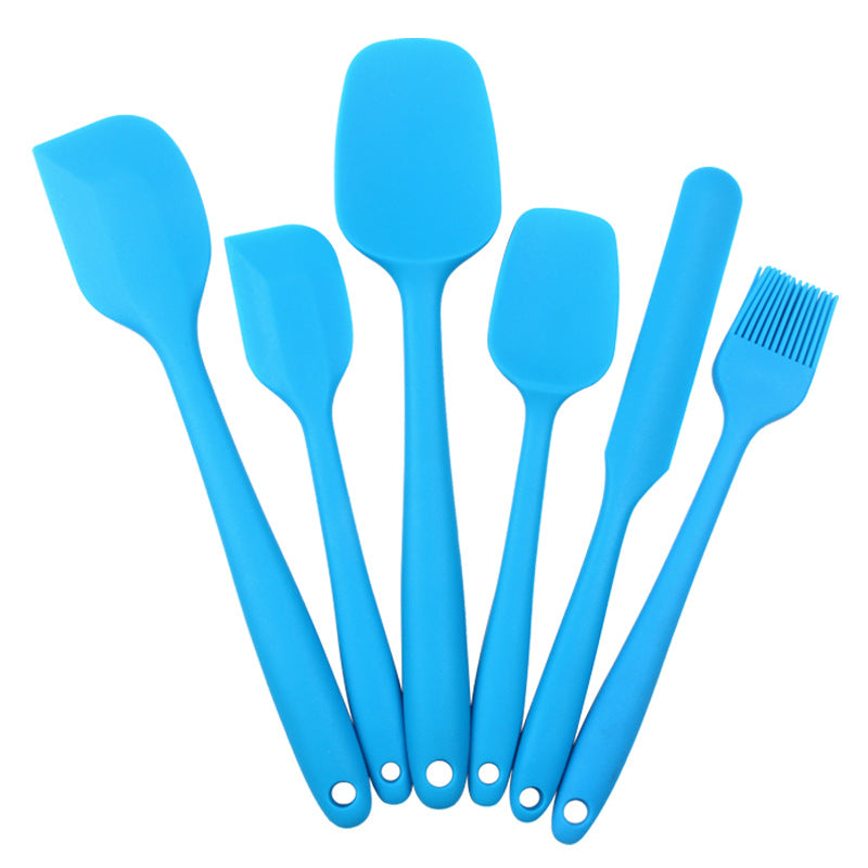 Silicone Spatula Set - 6 Heat Resistant Kitchen Tools