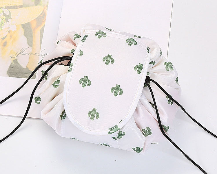 Drawstring Makeup Bag, Toiletry Bag, Storage Pouch