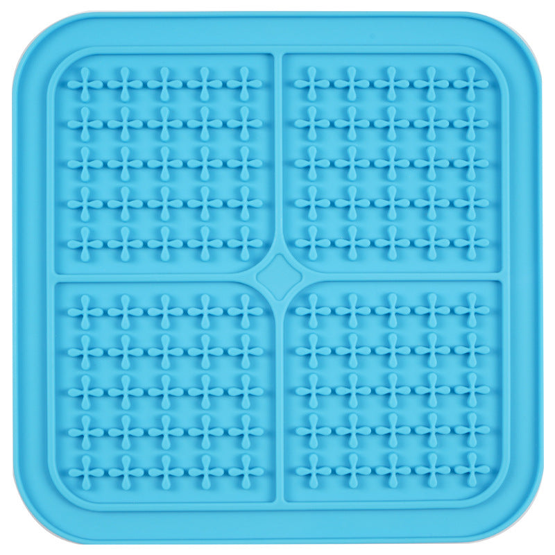 Silicone Pet Feeding Mat for Slow Eating and Licking