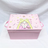 Cute Girl Drawer Organizer for Dorm Stationery Storage