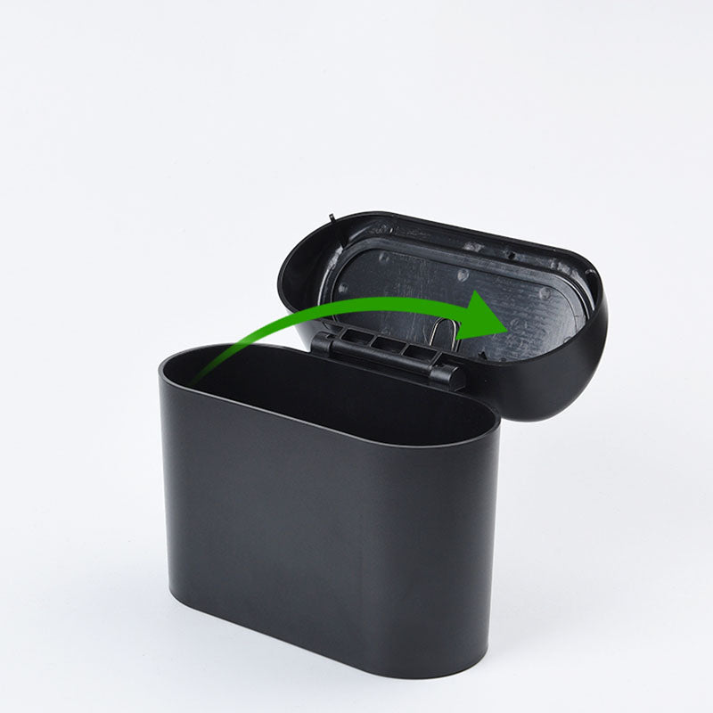 Universal Car Trash Can with Lid for Vehicle Storage