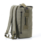 High-Capacity Canvas Backpack for Hiking Adventures