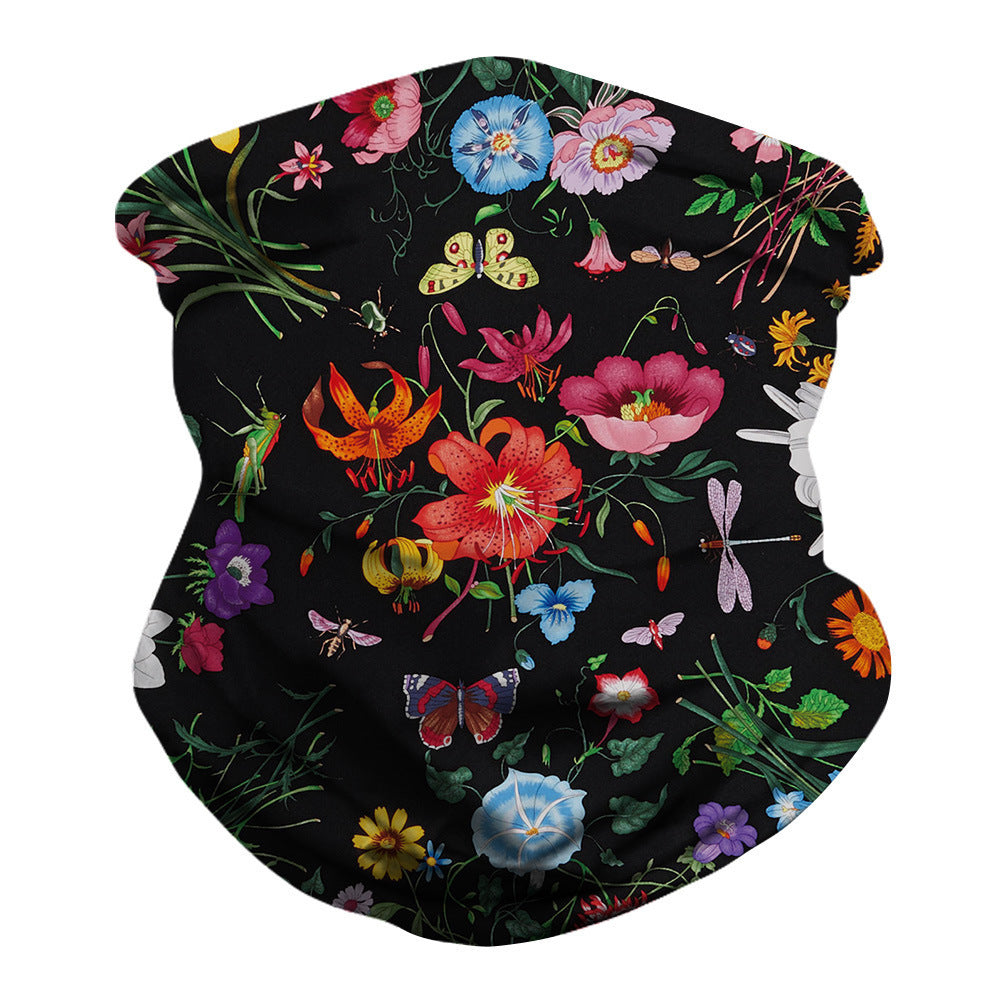 2020 Skull Pattern Multifunctional Outdoor Sports Scarf