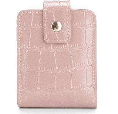 Crocodile Pattern Makeup Bag with Mirror for Women