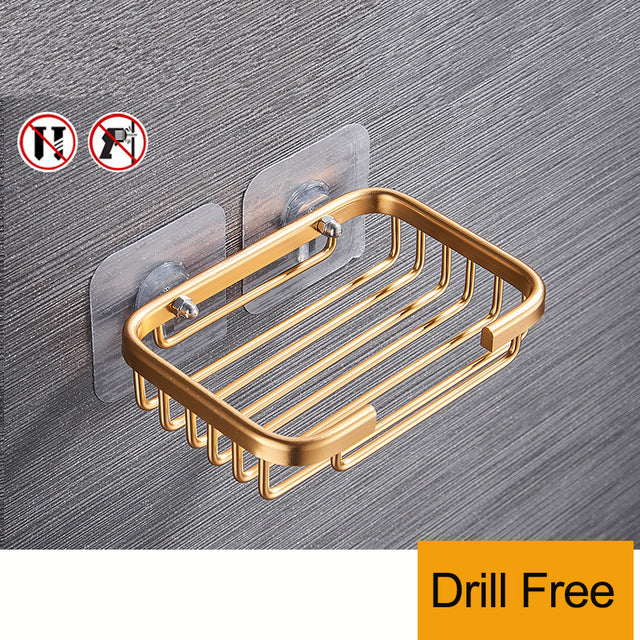 Soap Box Rack Drain Holder for Bathroom Accessories