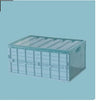 Foldable Plastic Desktop Storage Box - Multi-Functional