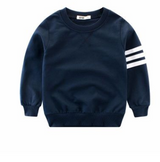 Boys' Long Sleeve Crew Neck Sweatshirt