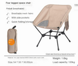 Portable Alloy Rotating Triangle Chair for Camping