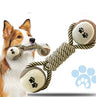 Pet Toy - Cotton Rope Tennis Ball for Chewing Dogs